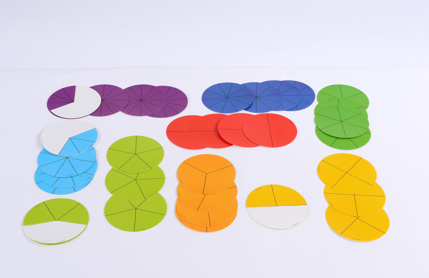 An image of Circle Fraction Cards