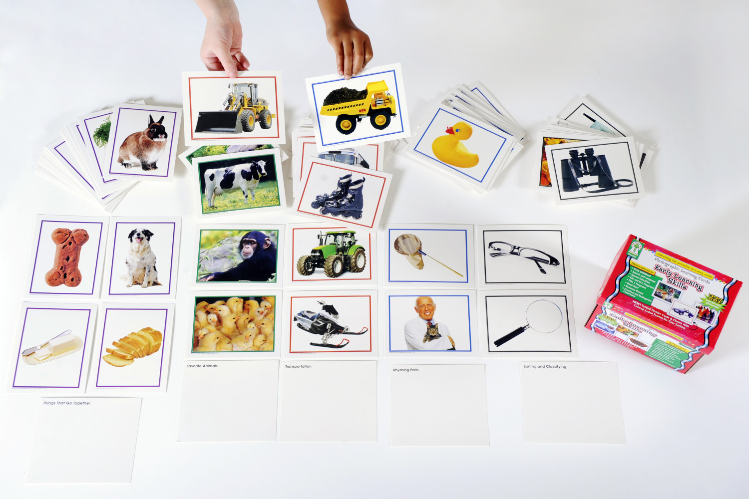 An image of Early Learning Skills Flash Cards