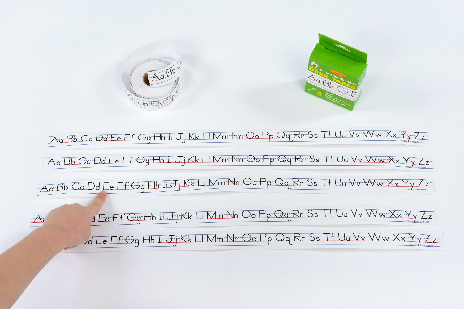 An image of Alphabet Desk Tape