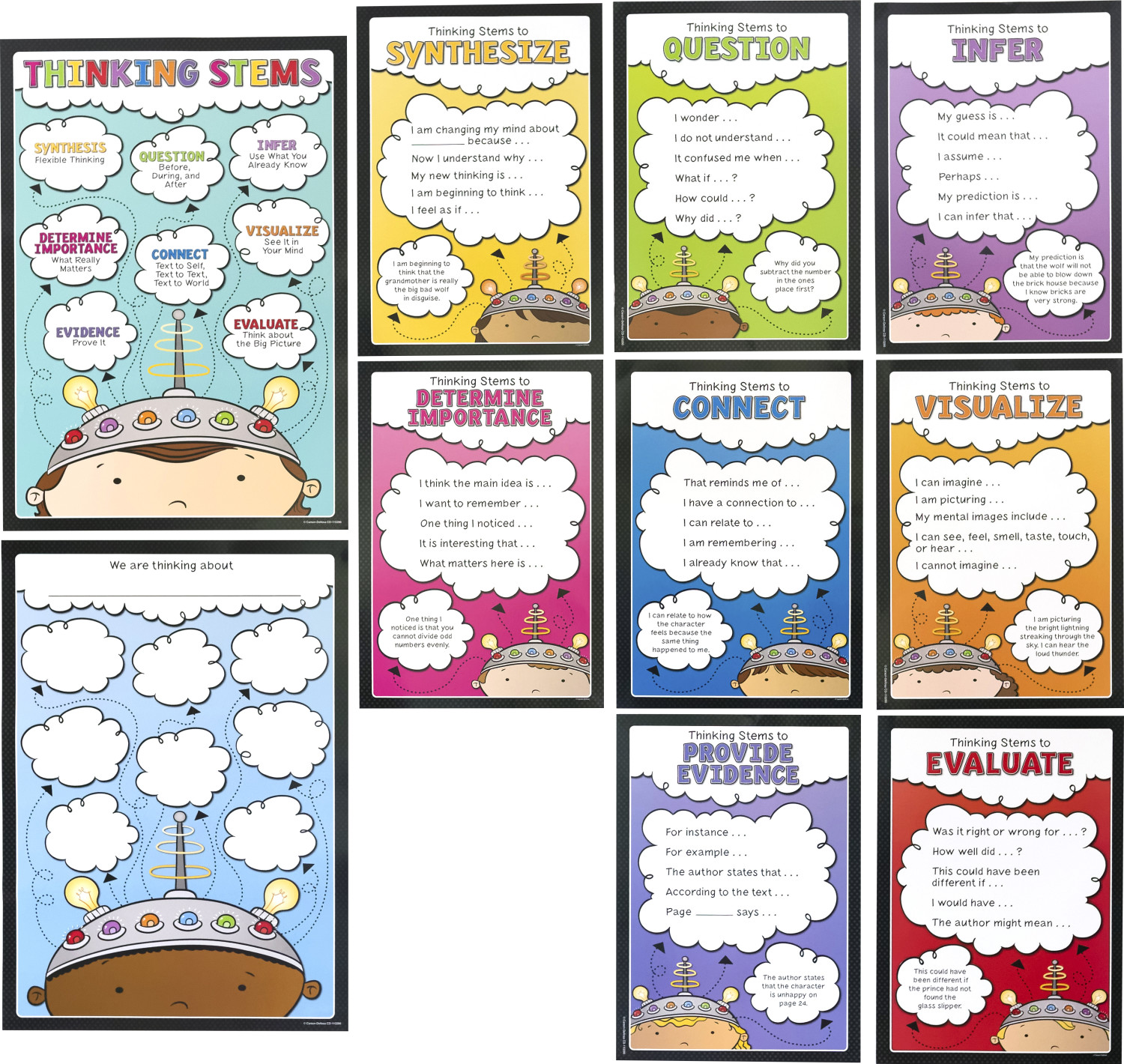 An image of Thinking Stems Bulletin Board Pack