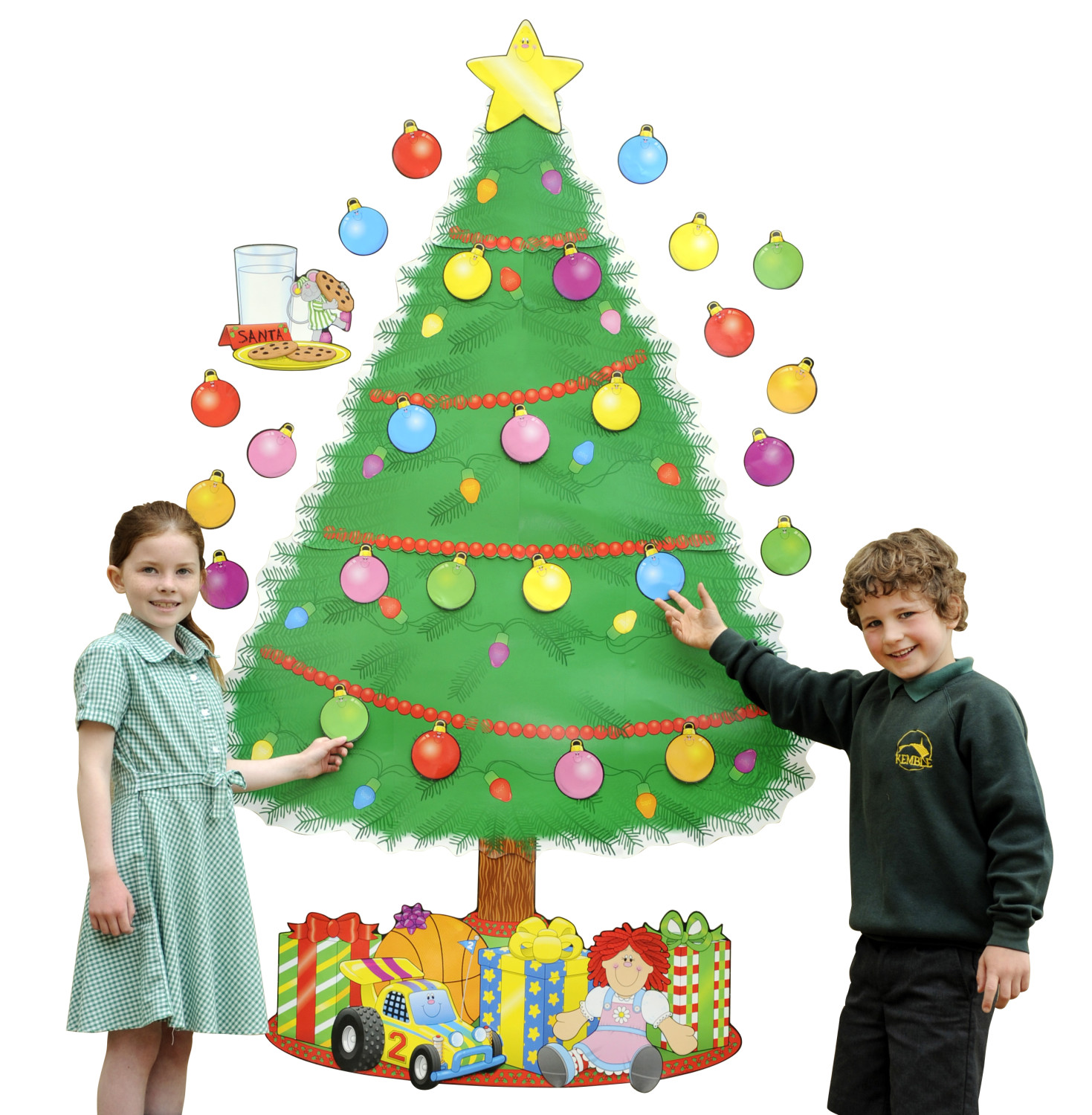 An image of Big Christmas Tree Bulletin Board Pack