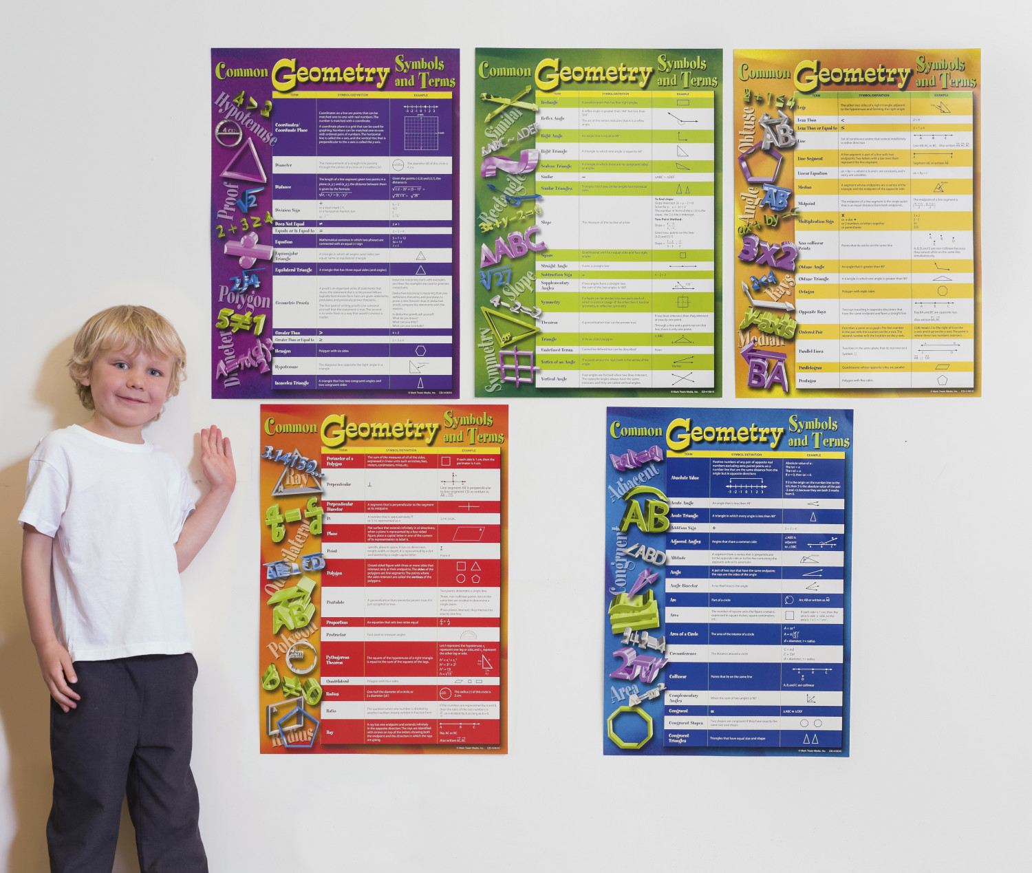 An image of Geometry Bulletin Board Pack