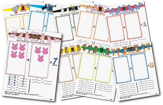 An image of Athena Fact Family Activity Cards