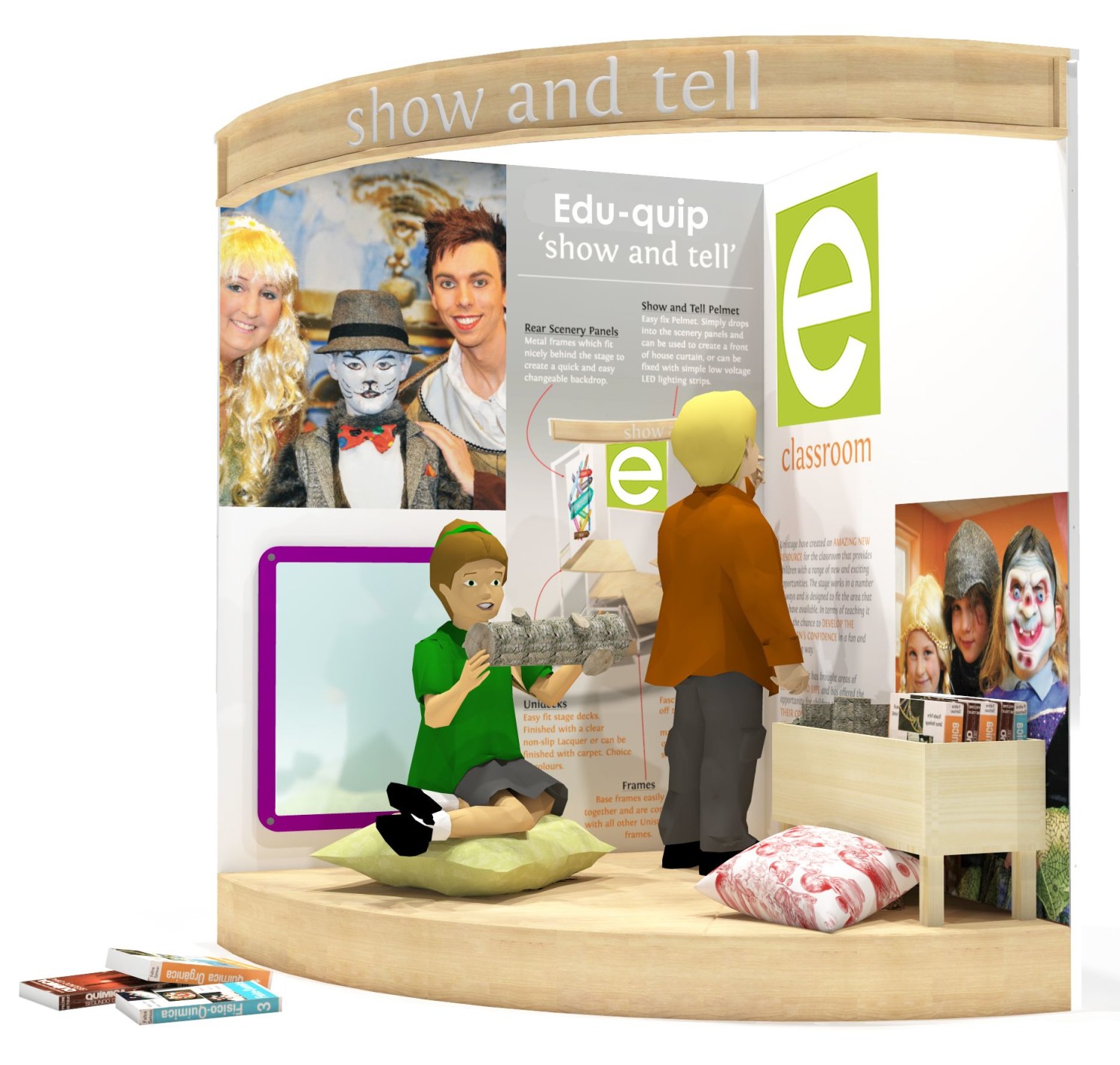 An image of Uni Show and Tell Classroom Stage