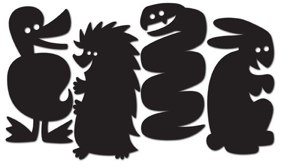 An image of Athena Animal Silhouettes