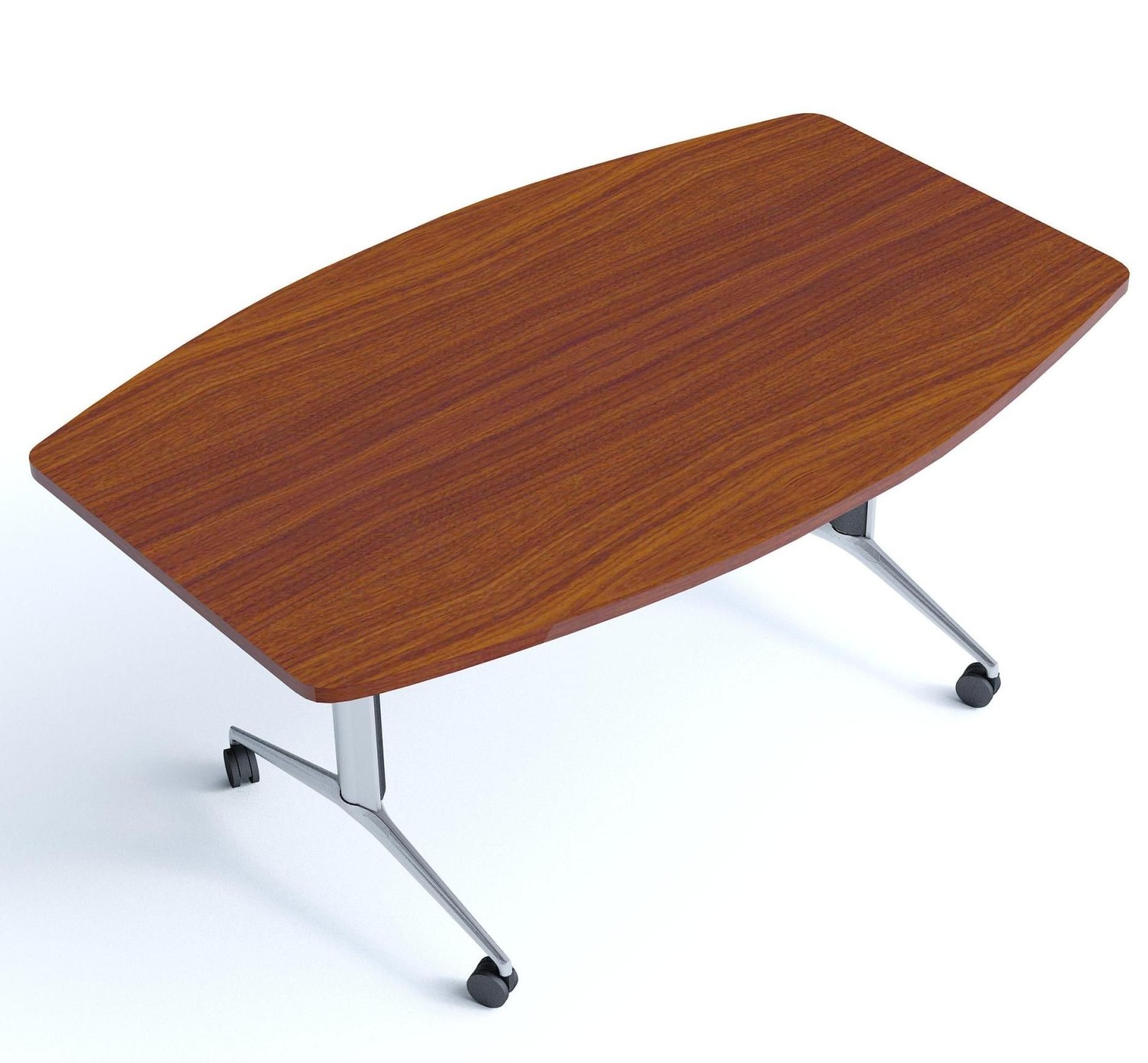 An image of Travido 80 Boat Shaped Flip Top Table