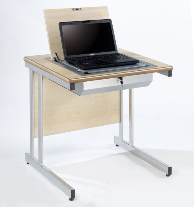 An image of 100 Series Laptop Desk - Computer Desks for Schools