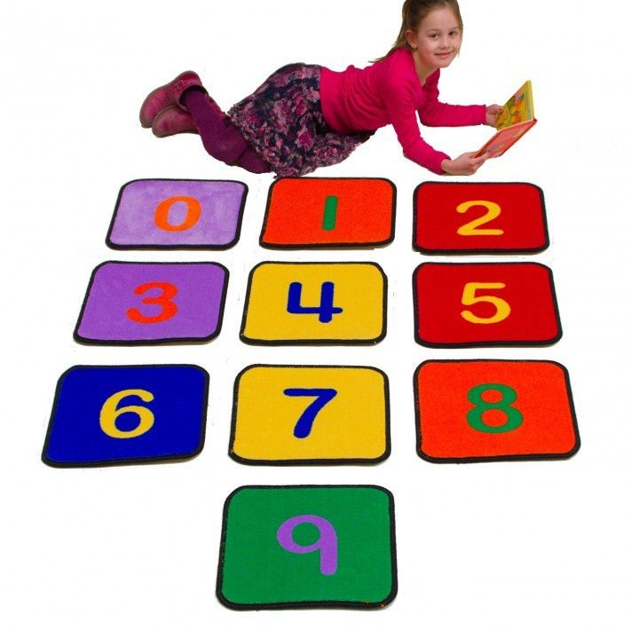 An image of Set of 10 Number Squares