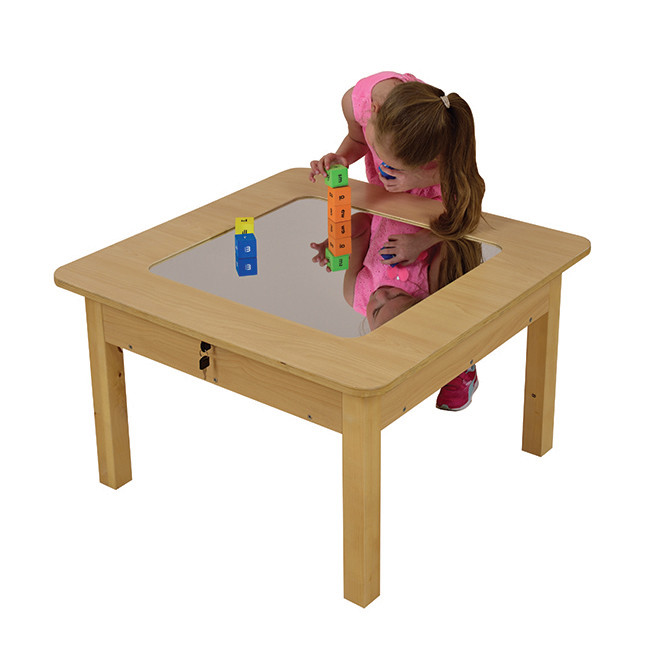 An image of Toddler Mirror Discovery Table