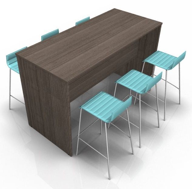 An image of Nobu Bar Height Tables - 700mm - School Dining Tables