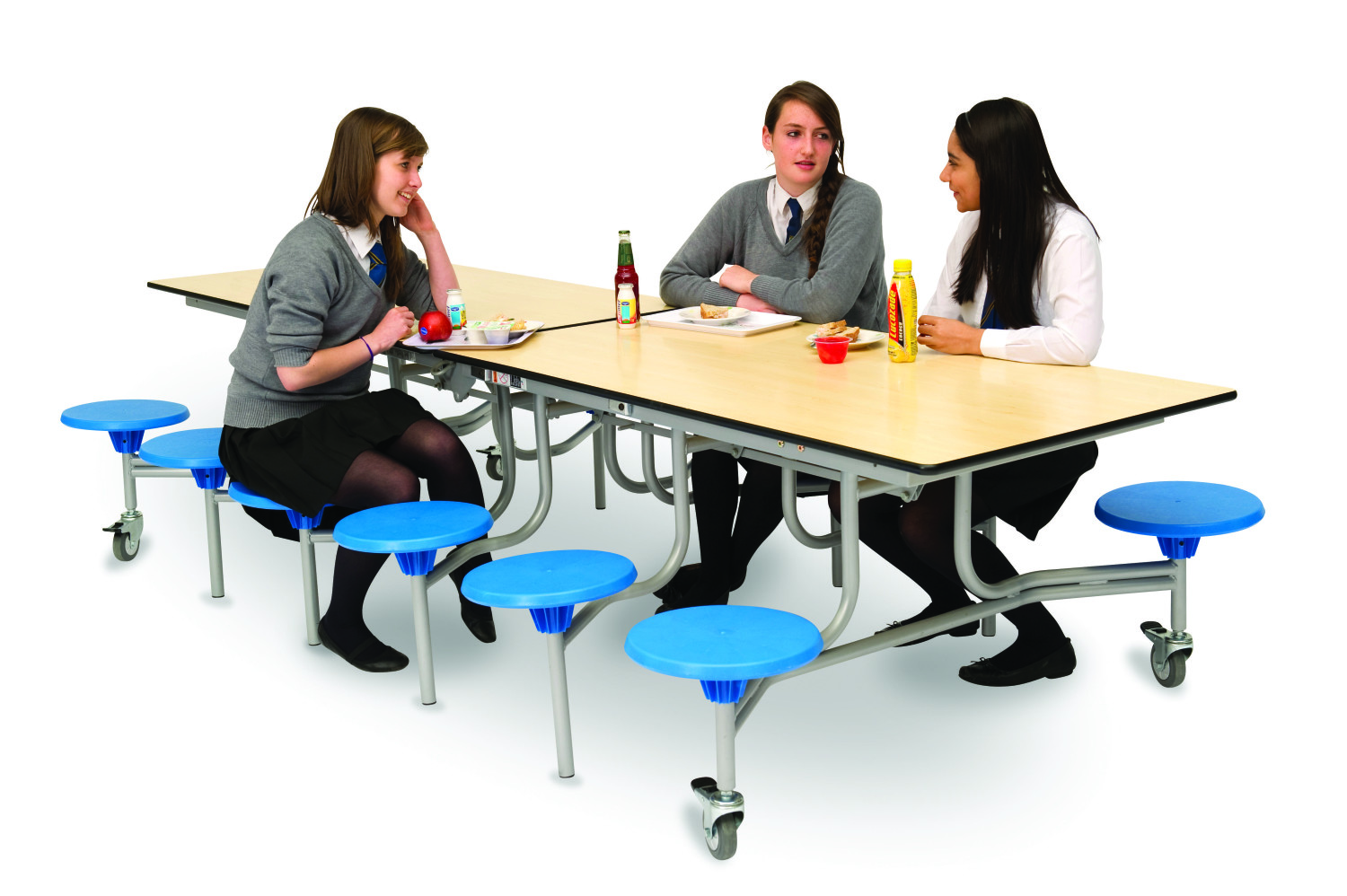 An image of Space Folding Table Seating Unit- 12 Seats