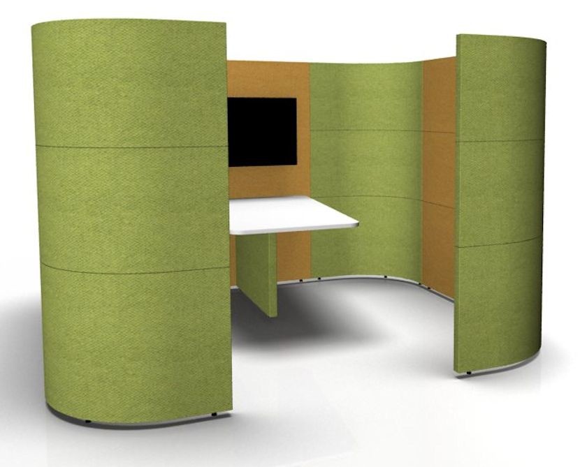 An image of Samba Media Study Pod 4 - Acoustic Pods