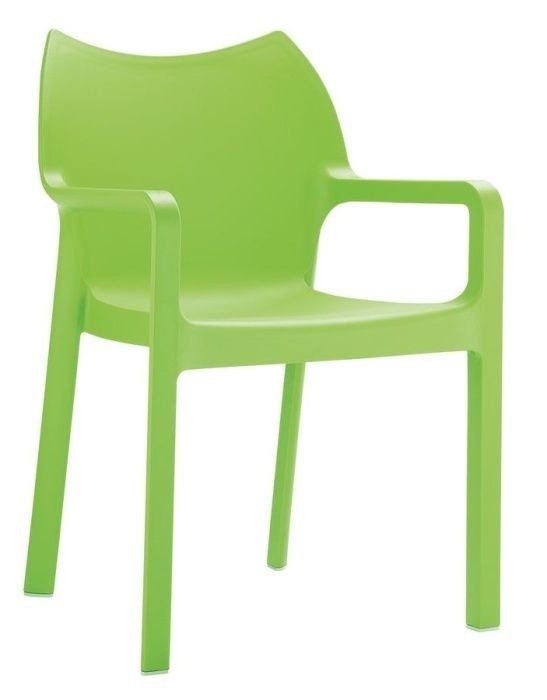 An image of Bardsley All Weather Plastic Armchairs - School Dining Chairs