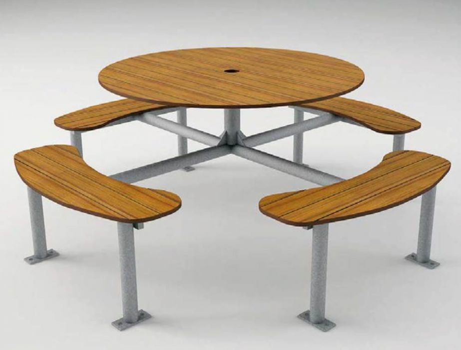 An image of Maxxi Eight Seater Picnic Table - Outdoor Furniture