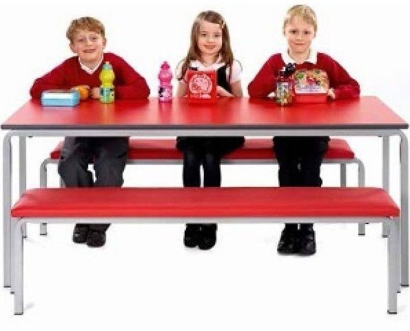 An image of Younger Years Bench Canteen Dining Sets - School Dining Tables