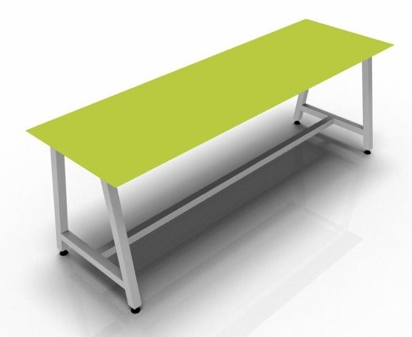 An image of Harper Dining Bench  12mm SGL - School Dining Tables