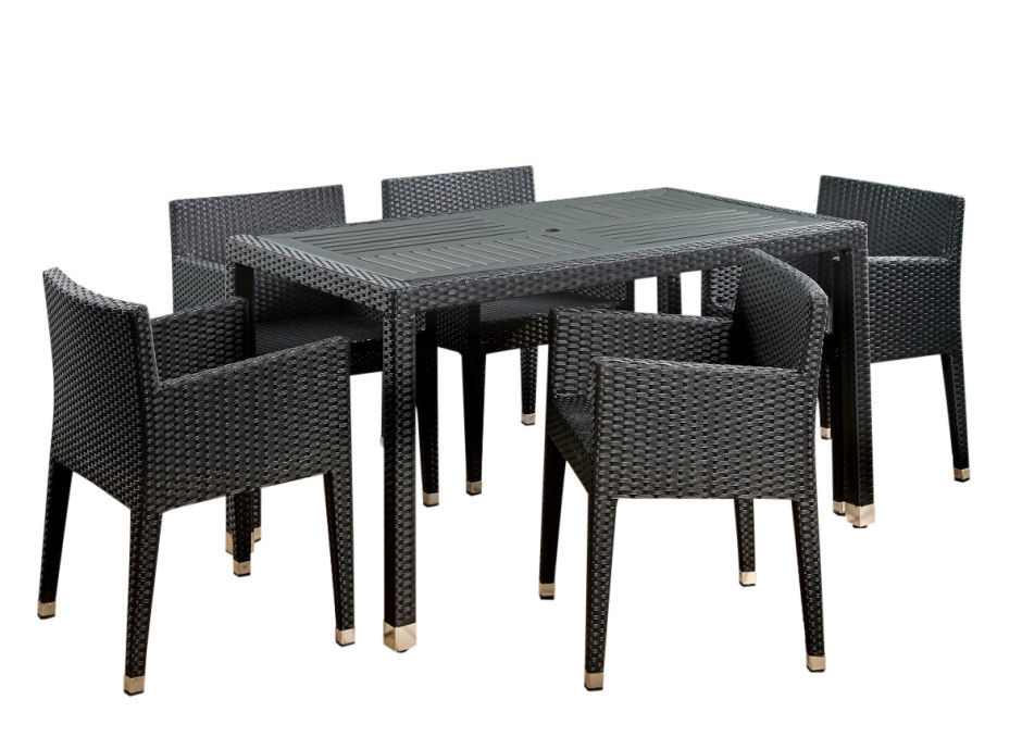 An image of Cello Outdoor Weave Bistro Set