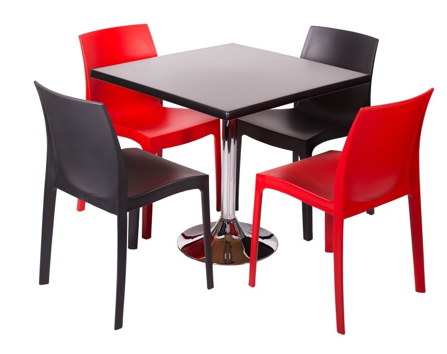 An image of Pretz Bistro Set-4 - School Canteen Tables and Chairs