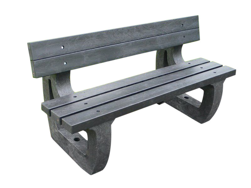 An image of Westex Chunky Outdoor Benches - Moulded Ends - Outdoor Furniture