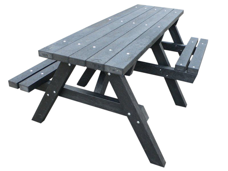 An image of Westex Chunky Picnic Tables with Wheelchair Access - Outdoor Furni...