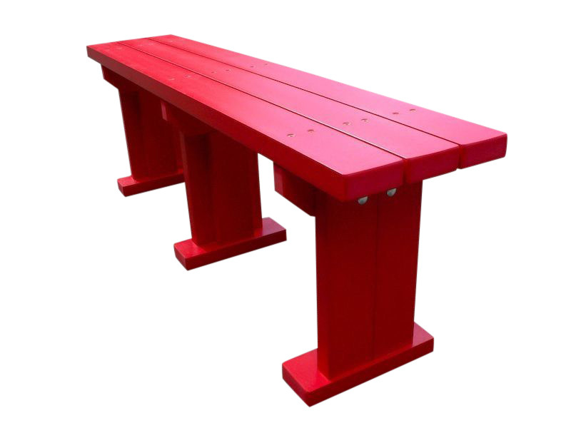 An image of Westex Coloured Bench without Back - Outdoor Furniture