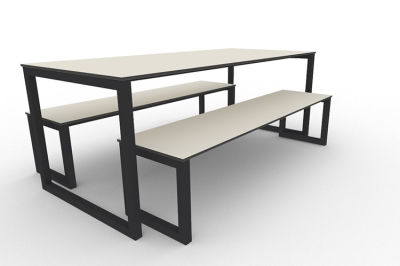 Outdoor Bench Dining Set Dartford Edu Quip