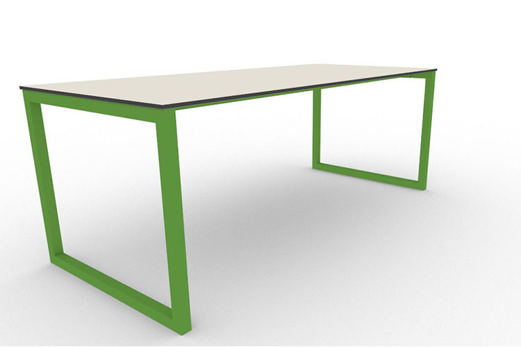 An image of Dartford Outdoor Bench Table - School Canteen Tables and Chairs