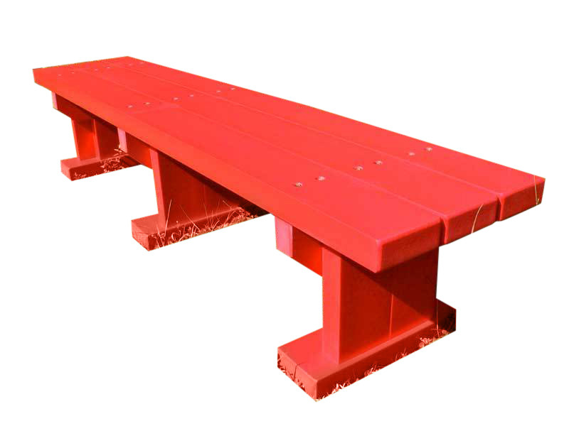 An image of Westex Junior Coloured Bench without Back - Outdoor Furniture