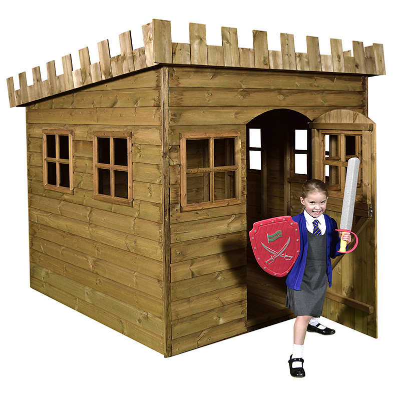 An image of Celo Castle Playhouse - Toy Buildings & Play Houses