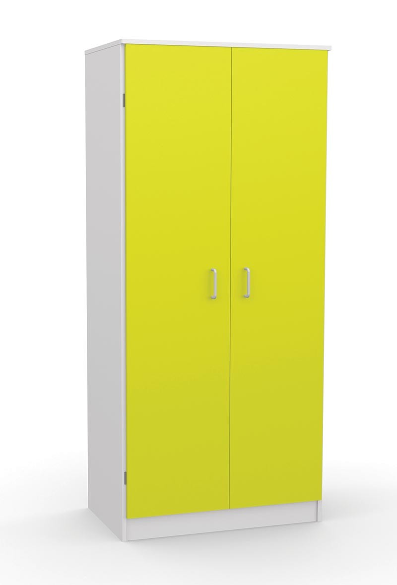 An image of Vivido 2 Door Cupboard - Coloured Storage