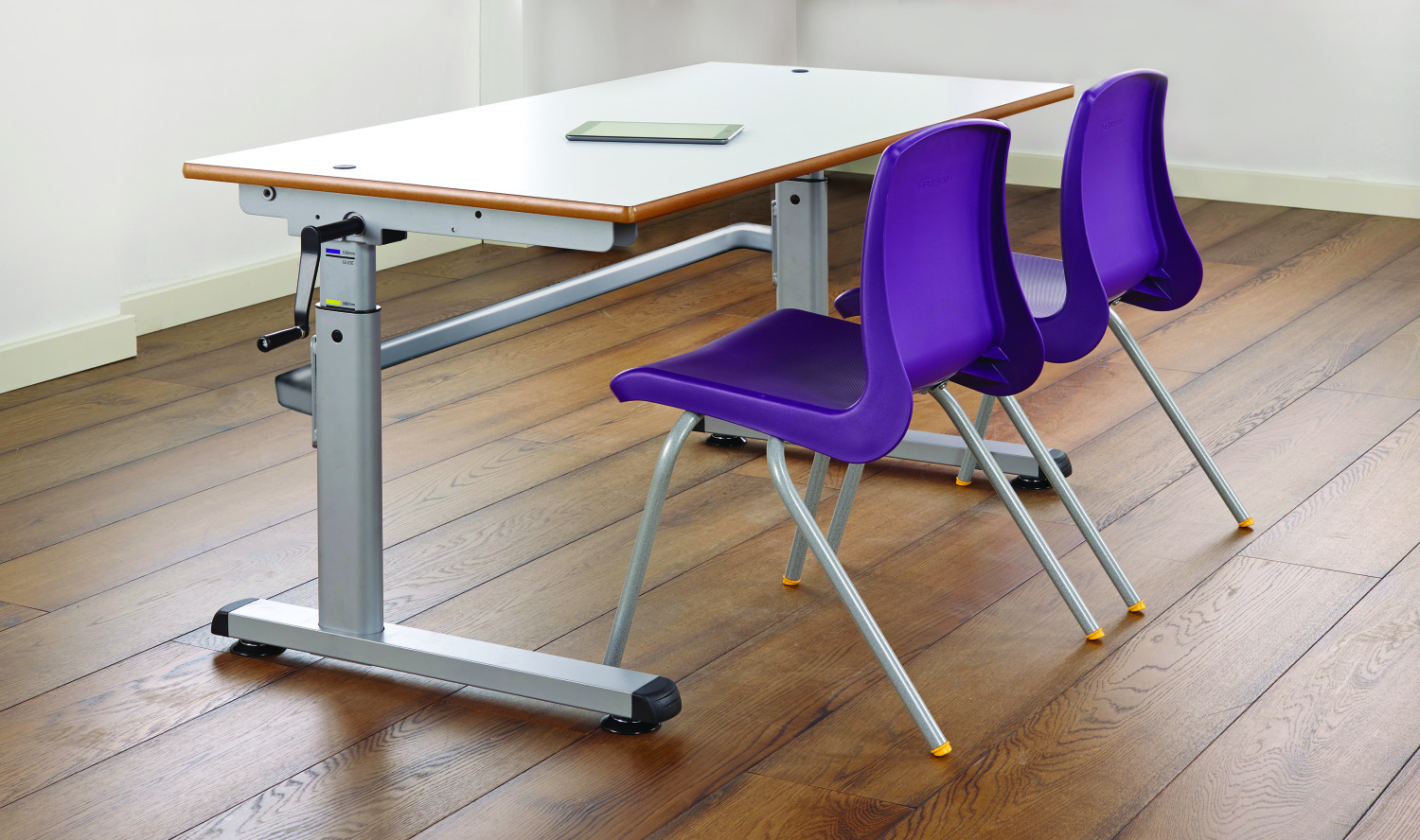 An image of 8002 Height Adjustable Desks - School Desks with Adjustable Height