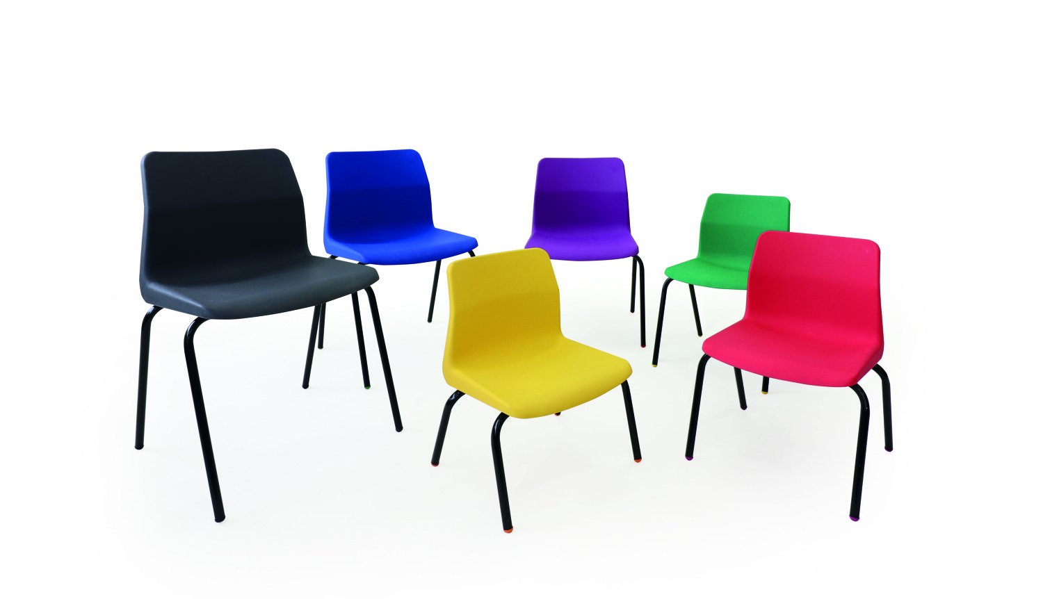 An image of Disport Solid Chair - Plastic Chairs for Schools