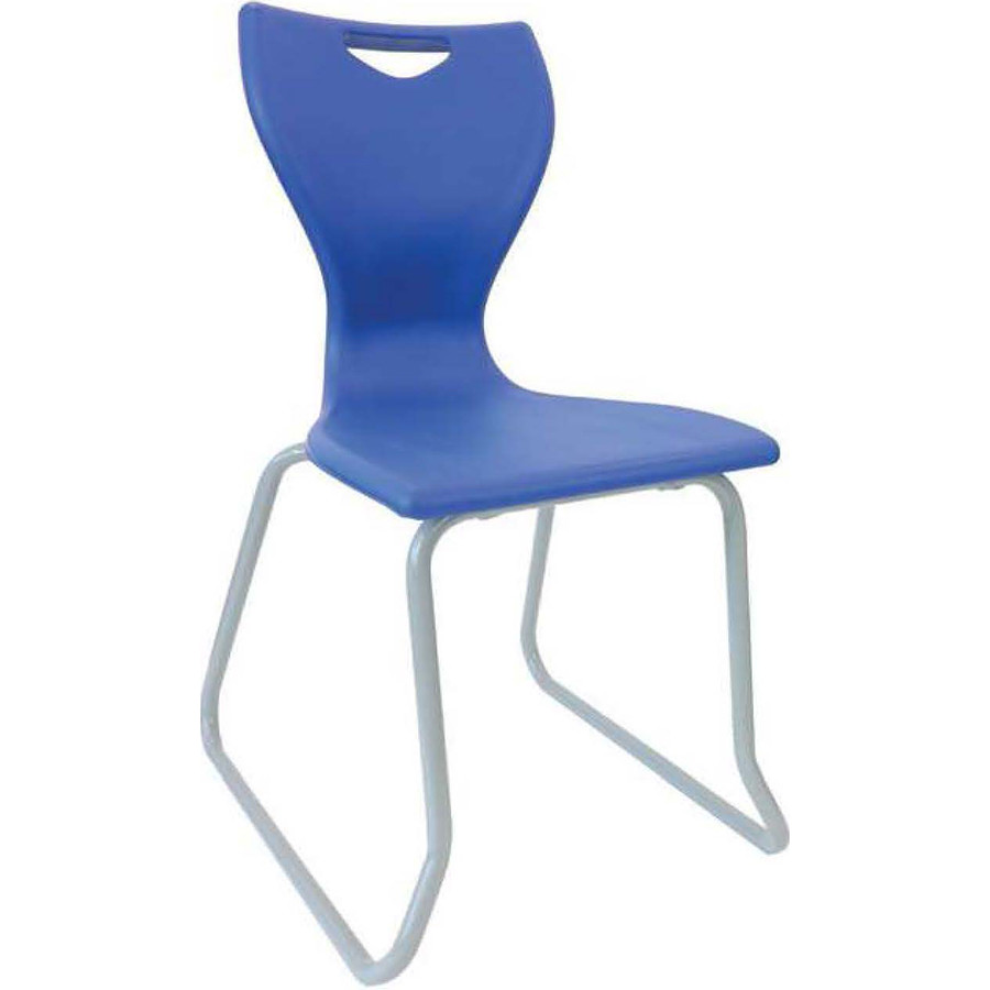 An image of Disport Definitive Skid Base Chair - Plastic Chairs for Schools