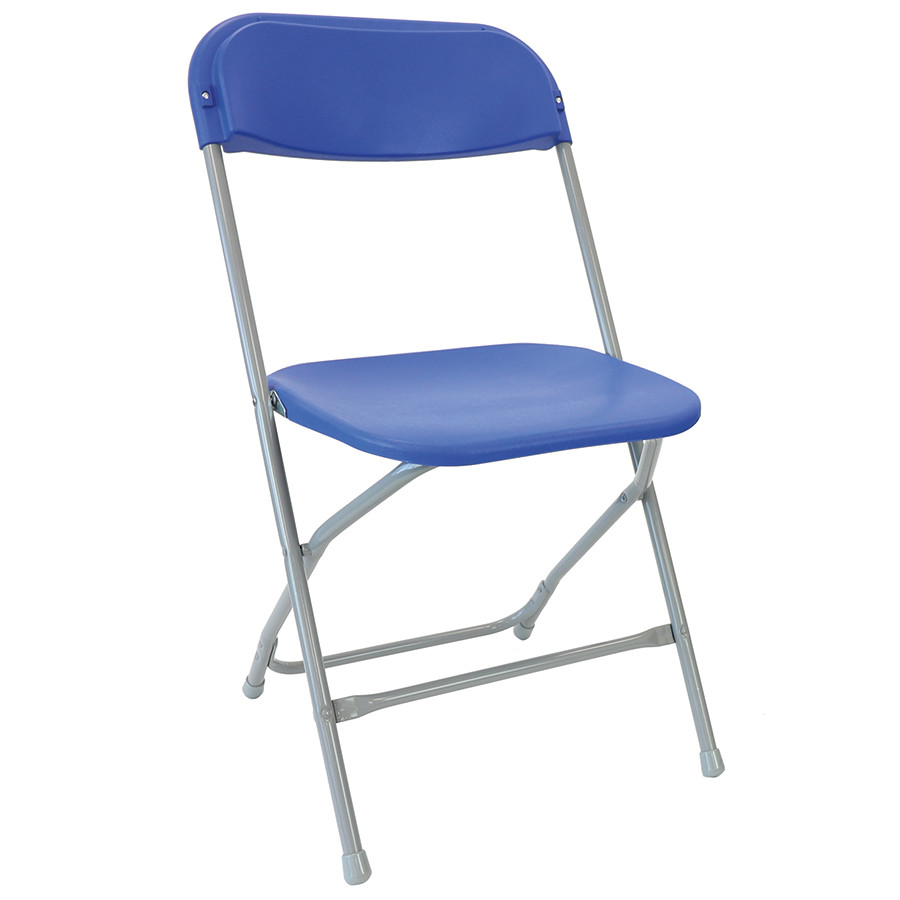 An image of Disport Straight Back Folding Chair - Plastic Chairs for Schools