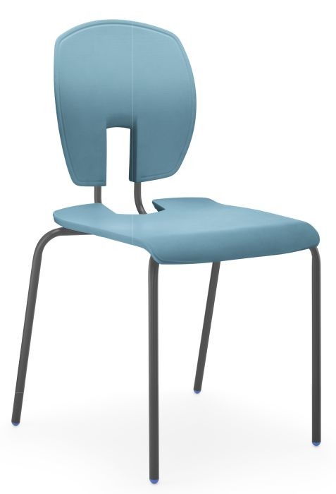 An image of SE Curve Multi Use Chair - Plastic Chairs for Schools