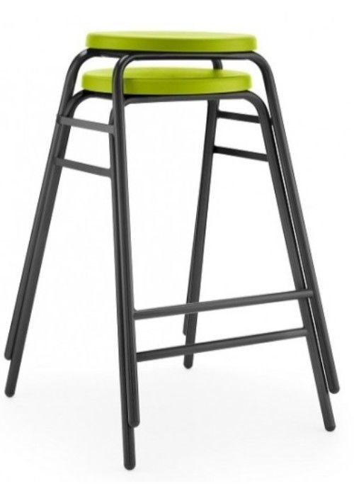 An image of Hille Round Top Stools - Plastic Chairs for Schools