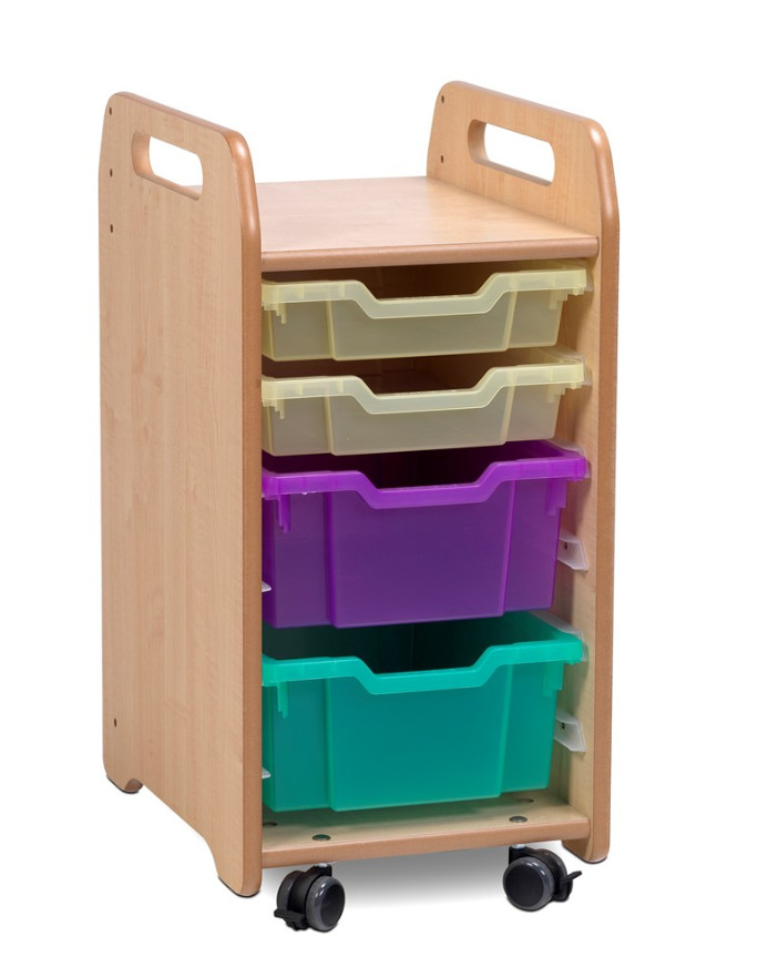 An image of Kidre Tray Storage Unit (360mm Width) - School Trays