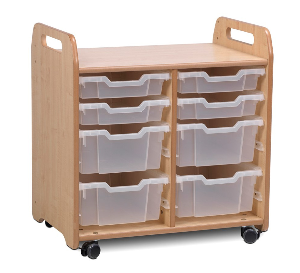 An image of Kidre Tray Storage Unit (700mm Width) - School Trays