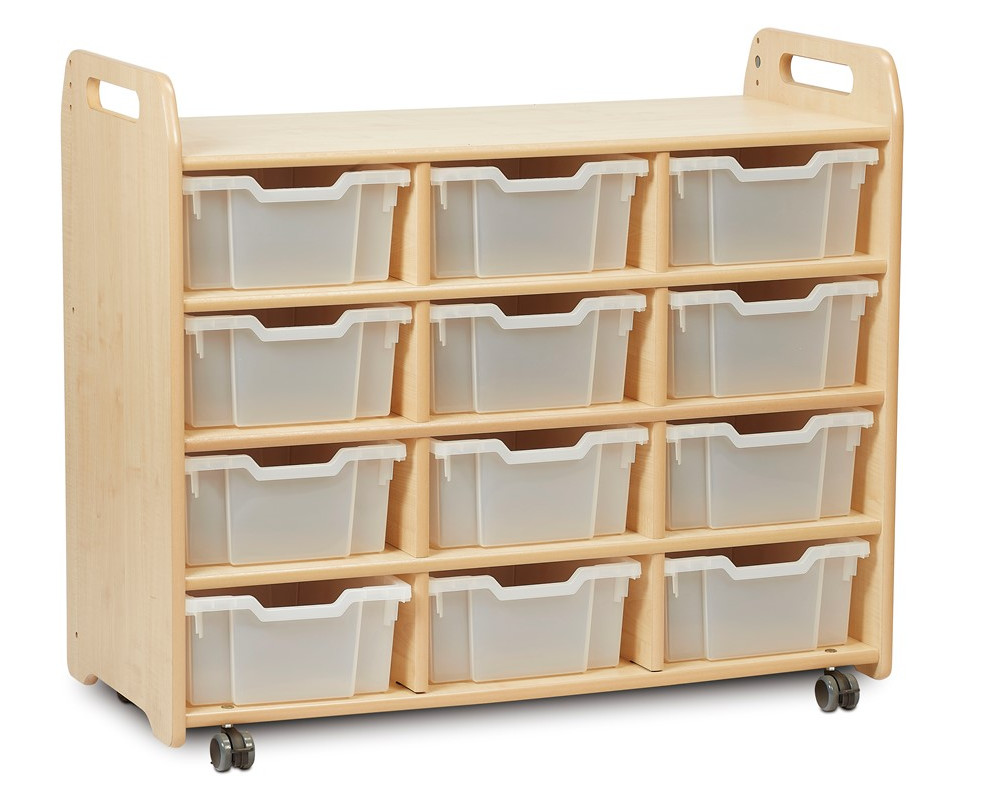 An image of Kidre 3 Column Shelf Storage - Cubby Hole Storage & Shelves