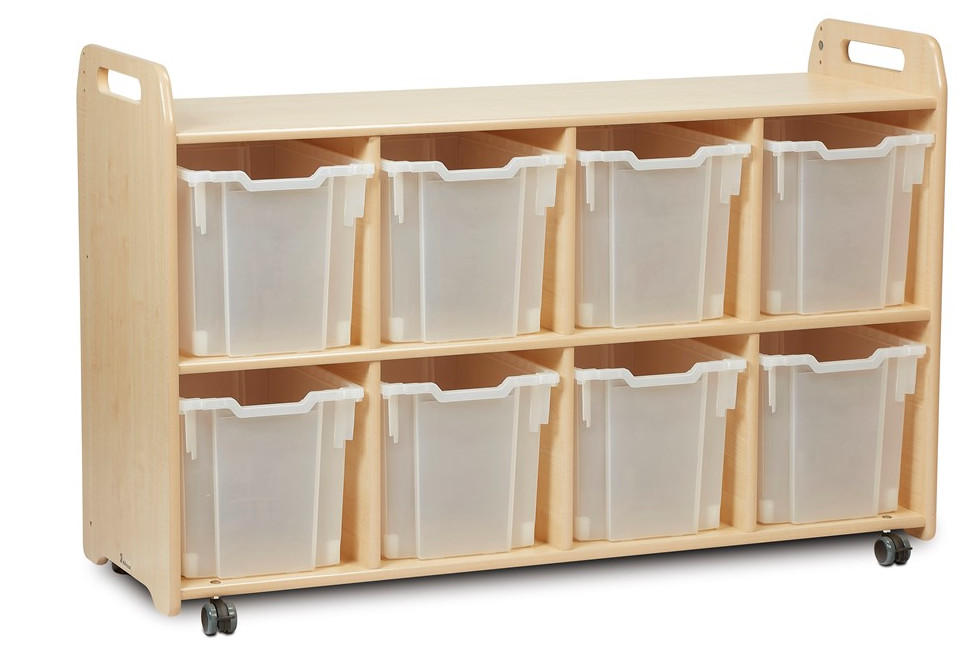 An image of Kidre 4 Column Shelf Storage - Cubby Hole Storage & Shelves