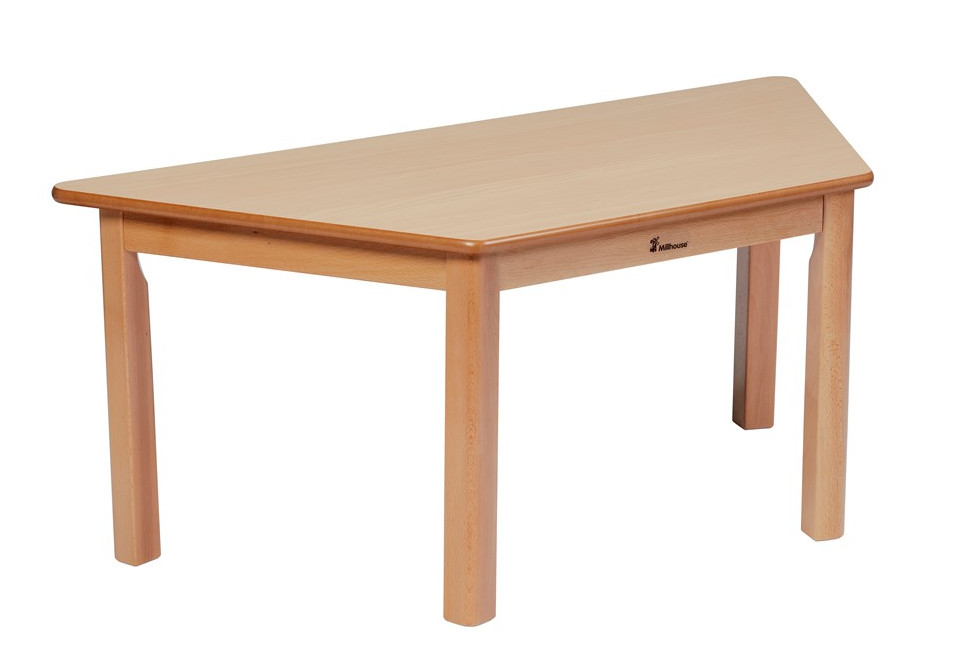 An image of Kidre Trapezoid Table - Primary School Tables