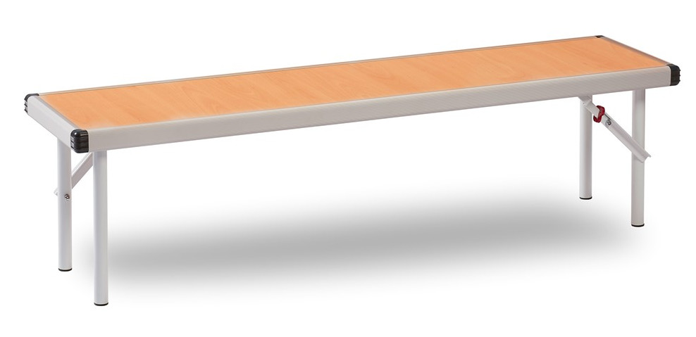 An image of Kidre Fast Fold Benches Length 1220mm - School Lunch Benches