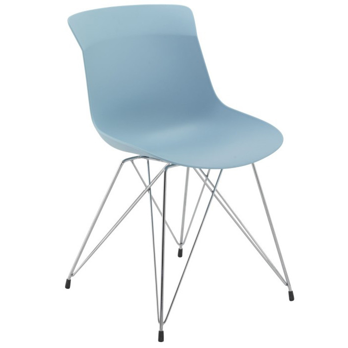 An image of Mayberry Wire Frame Poly Chair - Plastic Chairs for Schools