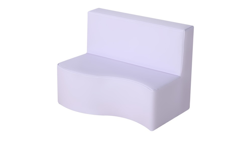 An image of Modex Modular Lilac Two Seater Sofa