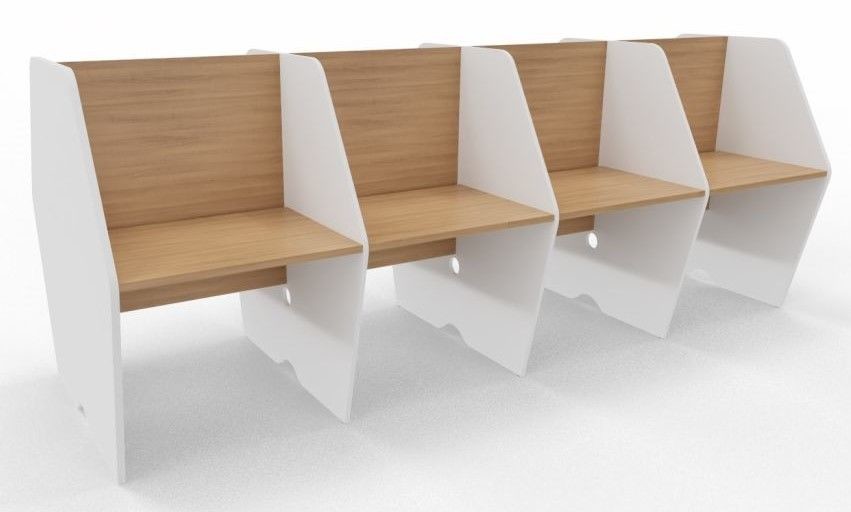 An image of Maximo Eight Person Double Sided Desk