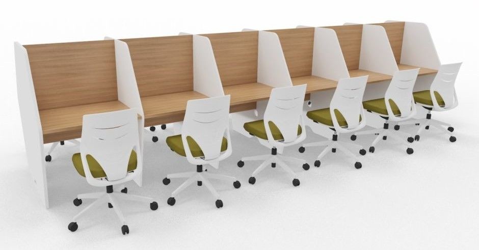 An image of Maximo Twelve Person Double Sided Desk