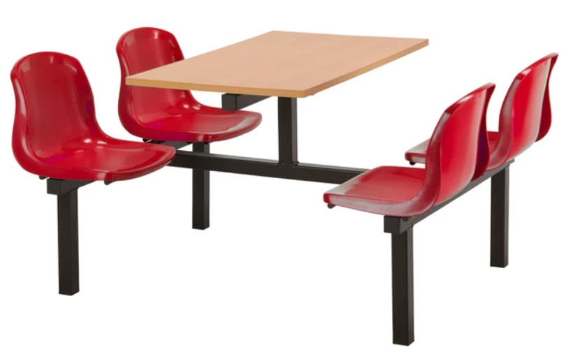 An image of Totnes School Canteen Unit - School Canteen Tables and Chairs