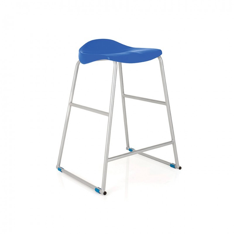 An image of Titan Flat High Stool - Premium School Chairs from Titan and Postu...