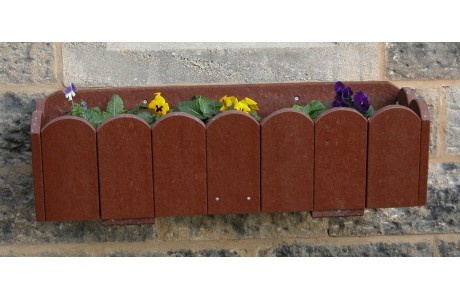 An image of Posit Recycled Plastic Easy Clean Window Box - Outdoor Furniture &...