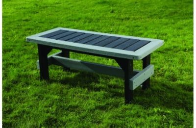 An image of Posit Recycled Plastic Easy Clean Traditional Coffee Table - Outdo...